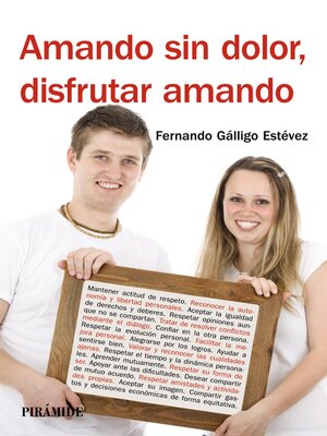 cover image of Amando sin dolor, disfrutar amando